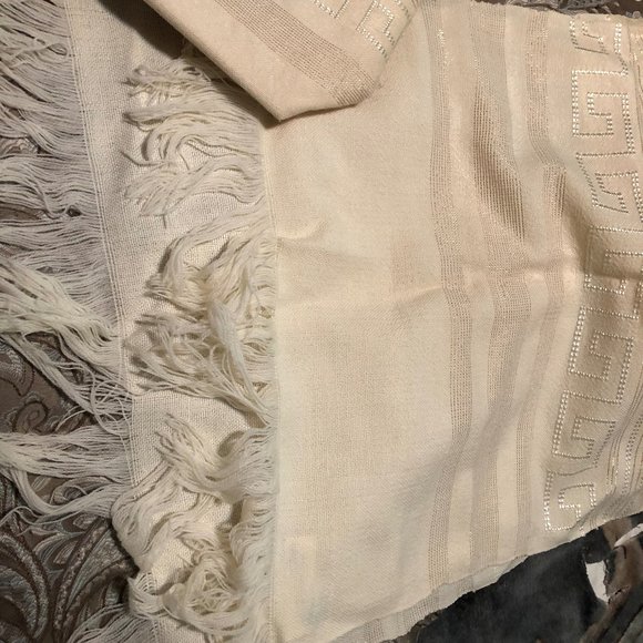 Greek 100% wool bag and shawl from 1960's - Picture 4 of 6